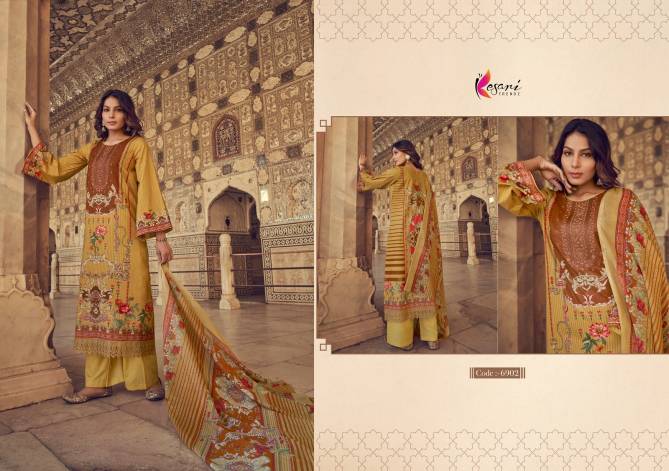 Noor E Jahan By Kesari Lawn Karachi Cotton Dress Material Wholesale Shop In Surat